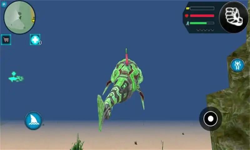 超级鲨鱼变形机器人游戏中文手机版 v1.0